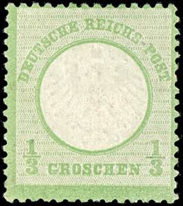 German Reich 1 / 3 Groschen small breast ... 