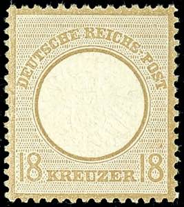 German Reich 18 kreuzer large shield, ... 