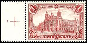 Deutsches Reich 1 Mark Reichspost, ... 