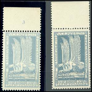 Semi-official Airmail Stamps 50 Pfg airmail ... 