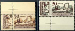 Semi-official Airmail Stamps 10 Pfg and 20 ... 