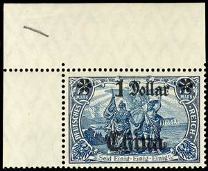 China 2 Mark German Reich with overprint ... 