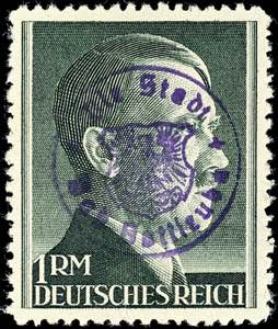 Bad Gottleuba 1 Reichmark Hitler with ... 