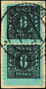 Soviet Sector of Germany 8 Pfg postal stamp, ... 