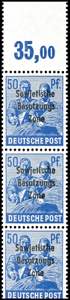 Soviet Sector of Germany 50 Pfg postal stamp ... 