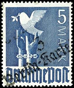 Hand Overprint Numeral Issue - District 3 5 ... 