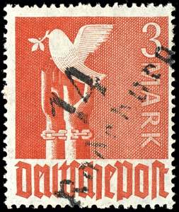 Hand Overprint Numeral Issue - District 14 3 ... 