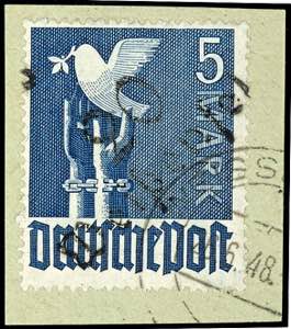 Hand Overprint Numeral Issue - District 20 5 ... 