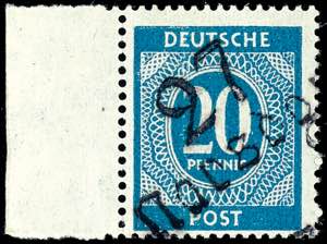 Hand Overprint Numeral issue - District 27 ... 