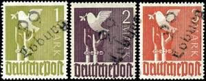 Hand Overprint Numeral Issue - District ... 
