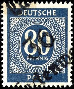 Hand Overprint Numeral Issue - District 36 ... 