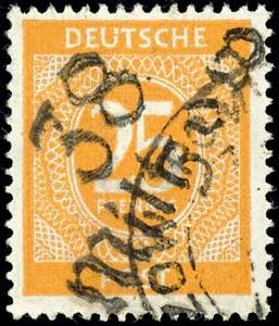 Hand Overprint Numeral Issue - District 38 ... 