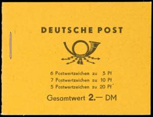 Stamp Booklets GDR Stamp booklet 2 b1 in ... 