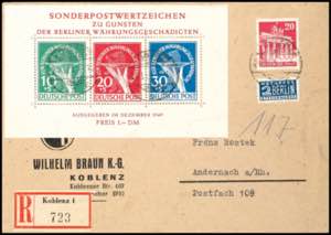 Berlin Monetary reform victims souvenir ... 