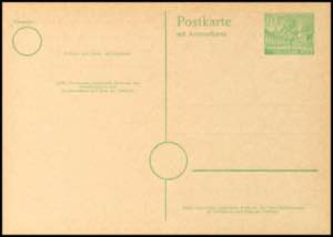 Berlin - Postal Stationary Postcards 8 to 10 ... 