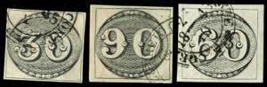 Brazil - Private Airmail Stamps 1843, 60 R. ... 