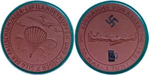 Coins Made of Porcelain Porcelain medal ... 