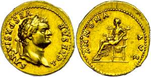 Coins Roman Imperial Period Titus, 78-79, ... 