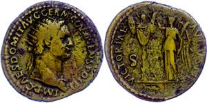Münzen Römische Kaiserzeit Dominitianus, ... 