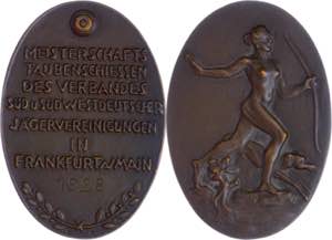 Medallions Germany after 1900 Frankfurt ... 