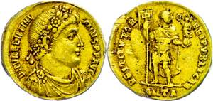 Münzen Römische Kaiserzeit Valentinianus ... 