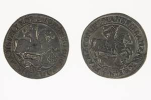 German Coins Until 1871 MANSFELD, lot of two ... 