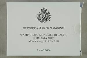 Europe San Marino, 2003-2004, lot of 7 ... 