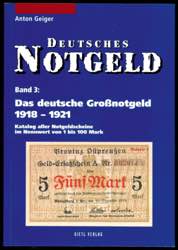 Literatur Papiergeld Geiger, A., Deutsches ... 