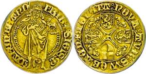 Brandenburg in Franconia Gold guilders (3, ... 