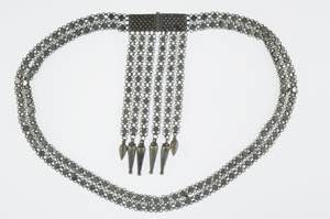 Various Silverobjects Belt from two chains, ... 