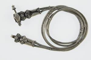 Various Silverobjects Belt from two rounded ... 