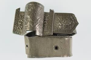 Various Silverobjects Belt with girdle from ... 