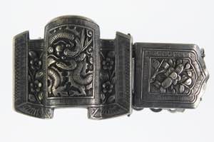 Various Silverobjects Belt with decorative ... 