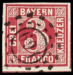 Bayern offene Mühlradstempel 691 - ... 