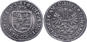 Hanau-Lichtenberg County 12 kreuzer, 1626, ... 