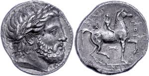 Makedonien Tetradrachme (14,21g), 342-336, ... 