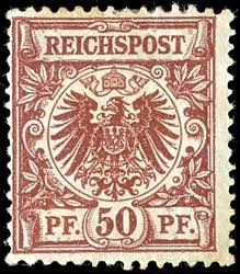 German Reich 50 penny crown / eagle, bright ... 