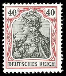 German Reich 40 penny Germania, peace ... 
