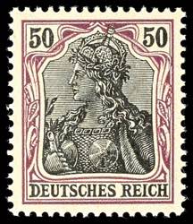 German Reich 50 penny Germania peace ... 
