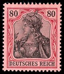 German Reich 80 penny Germania peace ... 
