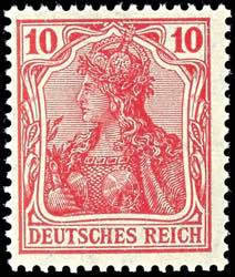 German Reich 10 penny Germania, war time ... 