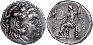 Makedonien Tetradrachme (16,92g), 310-290 v. ... 