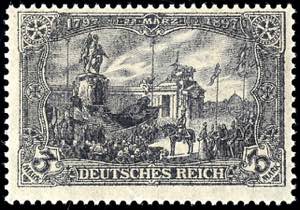 German Reich 3 Mark war time printing, 26: ... 