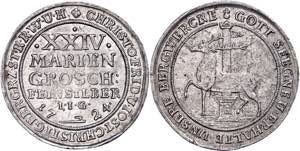Stolberg County 24 Marian penny, 1724, ... 