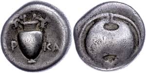 Boeotia Thebes, stater (11, 40 g), ... 