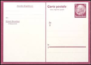 Belgium 1941, postal stationery postcards 15 ... 