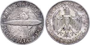 Coins Weimar Republic 3 Reichmark, 1929, G, ... 