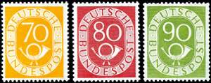 Federation 6 Pfg Hitler, single stamps from ... 