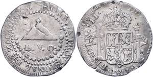 Coins Mexiko 2 Real, 1811, Zacatecas, KM ... 