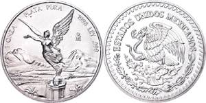Coins Mexiko 1 oz, silver, 1998, Libertad, ... 